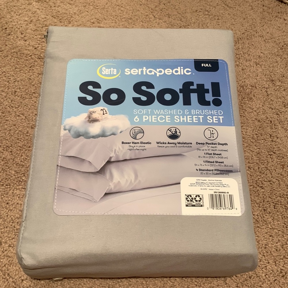 Sertapedic Sheets